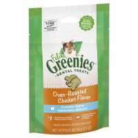 Greenies Feline Cat Dental Treats Oven Roasted Chicken Flavor 60g x 10 Packs