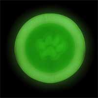 West Paw Zisc Flying Disc Fetch Dog Toy - Large - Glow in the Dark