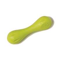 West Paw Hurley Fetch Toy for Tough Dogs - Small - Green