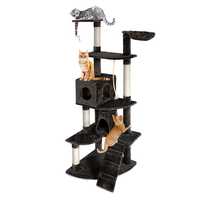 Cat Tree 193cm Trees Scratching Post Scratcher Tower Condo House Furniture Wood