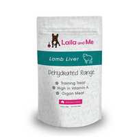 Laila & Me Dehydrated Australian Lamb Liver Cat & Dog Treats - 250g