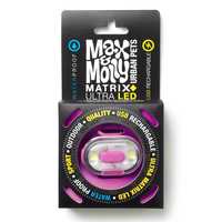 Max & Molly Matrix Ultra LED Harness/Collar Safety light- Pink