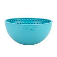 LickiMat Wobble Slow Feeder Boredom Buster Dog Food Bowl - Blue