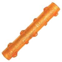 4 x KONG Squeezz Crackle Textured Fetch Stick Dog Toy in Assorted Colours - Medium