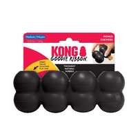 3 x KONG Extreme Goodie Ribbon Treat Dispenser Dog Toy - Medium