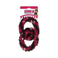 2 x KONG Signature Rope Double Ring Extra Large Rope Tug Toy for Dogs