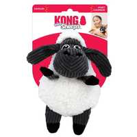 3 x KONG Sherps Plush Squeaker Dog Toy - Floofs Sheep