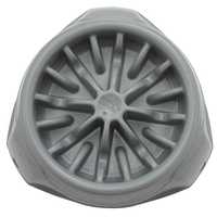 Outward Hound 3-in-1 Up Height Adjustable Dog Bowl - Grey