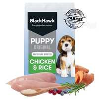 Black Hawk Original Chicken & Rice Puppy Dry Dog Food - Medium Breeds