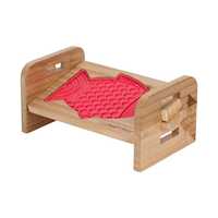 Lickimat Whisker Wooden Eco Adjustable Riser - For Casper & Felix Lick Mats +BONUS TREATS