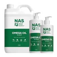 Natural Animal Solutions Omega 3,6 & 9 Supplement Oil for Dogs, Cats & Horses