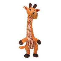 KONG Shakers Luvs Long-Limbed Squeaker Dog Toy - Small Giraffe