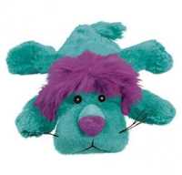 KONG Cozie - Low Stuffing Snuggle Dog Toy - King Lion - Medium