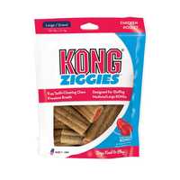 KONG Stuff'N Ziggies Chicken Flavoured Dog Treats - Made in USA - Large