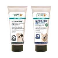 PAW by Blackmores 200ml Mediderm Shampoo & 200ml Nutriderm Conditioner pack