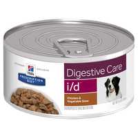 Hills Prescription Diet i/d Digestive Care Chicken & Vegetable Stew Dog Food 156g x 24 Cans