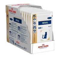 Royal Canin Prescription Renal Moist Cat Food - Chicken x 12 pouches