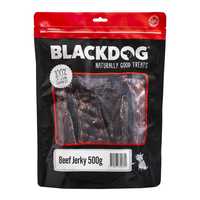 Black Dog Naturally Dried Single Ingredient Australian Beef Jerky - 500g