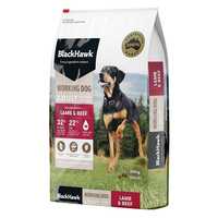 Black Hawk "Working Dog" Lamb & Beef Dog Dry Food 20kg