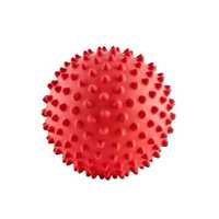 Aussie Dog Mitch Tough Rubber Dog Ball - Hard Red