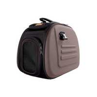 IBIYAYA Classic EVA Collapsible Pet Carrier - Chocolate