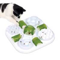 Catit Senses 6-in-1 Food and Treat Interactive Puzzle Toy for Cats