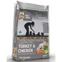 Meals for Mutts Turkey & Chicken Grain Free Larger Kibble for Puppies - 9kg