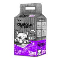 Absorb Plus - Charcoal Pet Sheets - Small x 100-pack (purple pack)