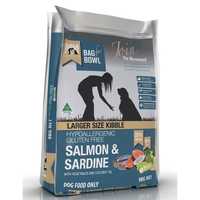 Meals for Mutts Gluten Free Salmon & Sardine Larger Kibble Dry Dog Food 9kg