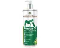 Natural Animal Solutions Omega 3,6 & 9 SUpplement Oil for Dogs/Horses 1 Litre