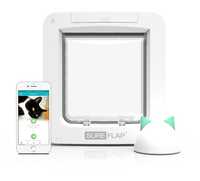 Sureflap Microchip Connect Pet Door + Wireless Connect Hub Combo Set - Door + HUB