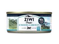 Ziwi Peak Moist Grain Free Cat Food - Mackerel & Lamb - 85g x 24 Cans