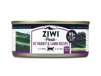 Ziwi Peak Moist Grain Free Cat Food - Rabbit & Lamb - 85g x 24 Cans