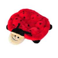 Zippy Paws Squeakie Crawler No Stuffing Speaker Dog Toy - Betsy the Ladybug