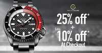 Don’t miss your chance to save big on your favorite watches this Black Friday! Enjoy 25% off sitewide...