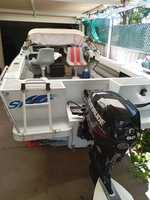 Southwind sr15 aluminium 5.32 m  60hp evinrude etec power tilt power steer canopy seats 5 had little...