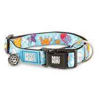 Max & Molly Smart ID Dog Collar - Blue Ocean - Large