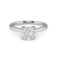 A solitaire diamond ring is the epitome of sophistication and timeless beauty. Featuring a single...