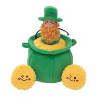 Zippy Paws Burrow Interactive Dog Toy - Pot of Gold