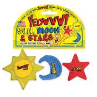 Yeowww! Cat Toys with Pure American Catnip - Sun Moon and Stars