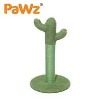 Cactus Cat Scratching Posts Pole Tree Kitten Climbing Scratcher Furniture Toys