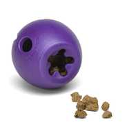 West Paw Rumbl Dog Toy - Small - Eggplant