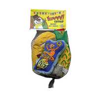 Yeowww Hanukkah Dreidel Kringle Holiday Gift Bundle with 3 Catnip Cat Toys + Bonus Catnip