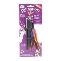 Cat Lures Cat Fishin' Rod Teaser Cat Toy - Duck Flyer