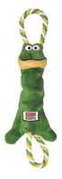 KONG Tugger Knots Tug & Fetch Dog Toy - Medium/Large Frog