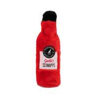 Zippy Paws Christmas Happy Hour Crusherz Squeaker Dog Toy - Santa's Schnapps