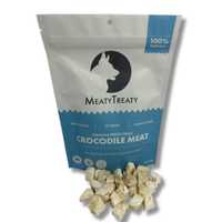 Meaty Treaty Freeze Dried Australian Crocodile Cat & Dog Treats 50g