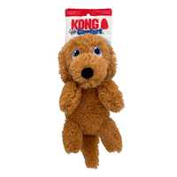 KONG Comfort Pups Plush Dog Toy - Goldie - Bulk Pack of 3