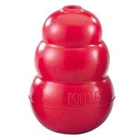 KONG Classic Red Stuffable Non-Toxic Fetch Interactive Dog Toy - Large