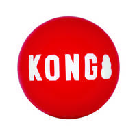 KONG Durable High Bounce Signature Dog Fetch Balls 2-pack - Medium